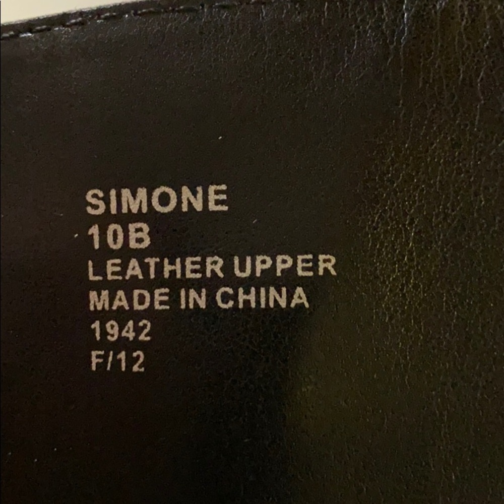 Ralph Lauren Tall Black Boots 10 - Picture 6 of 8